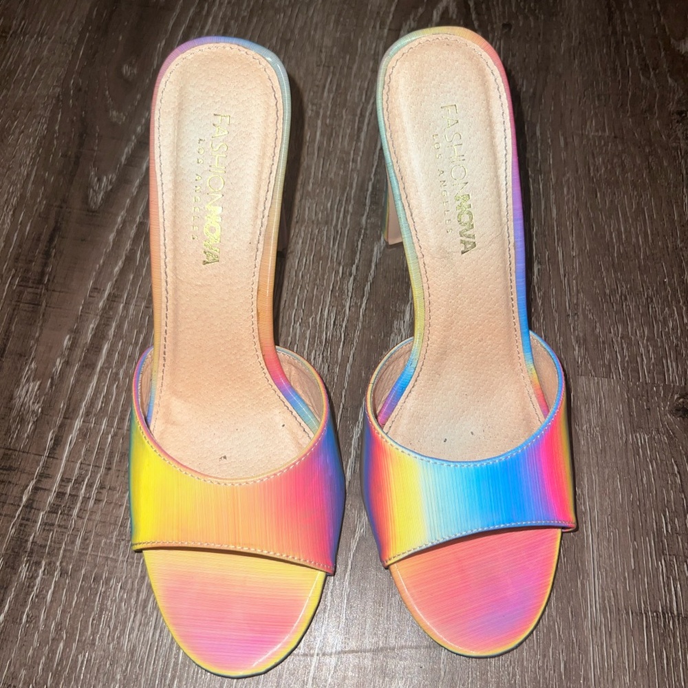 Multicolor Comfortable and cute heels